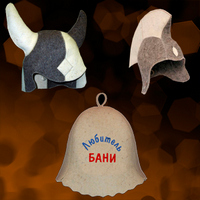 Шапка для бани и сауны