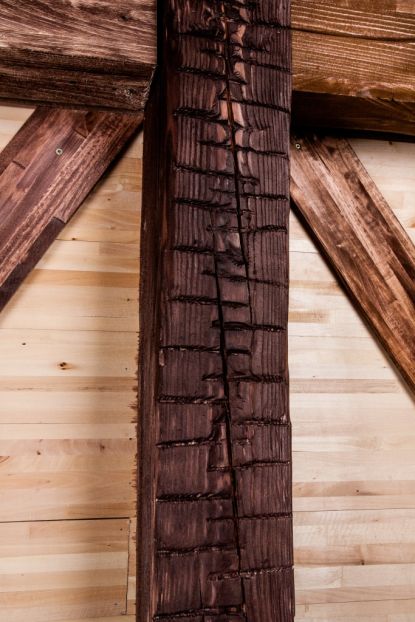 Декоративные балки из дерева