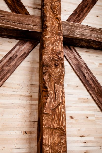 Декоративные балки из дерева