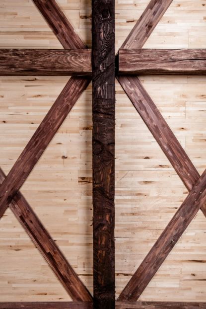 Декоративные балки из дерева