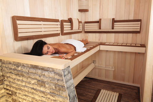 лежак для саун