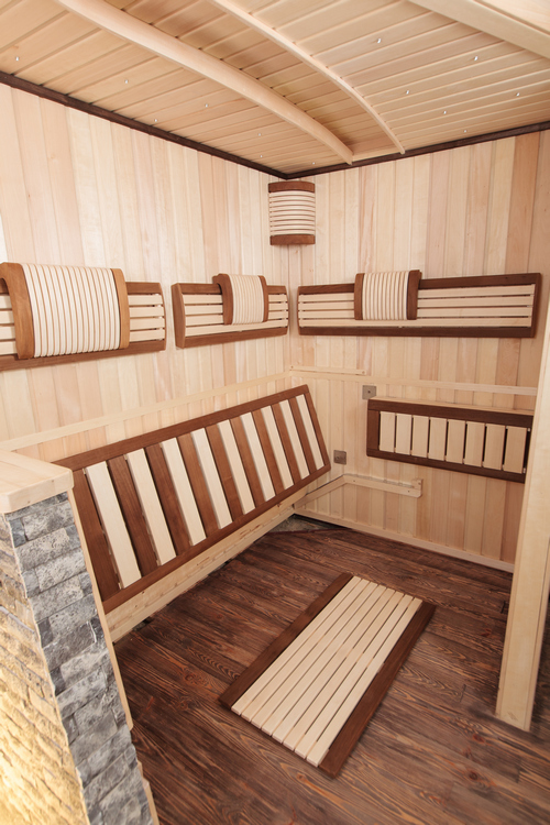 лежак для саун